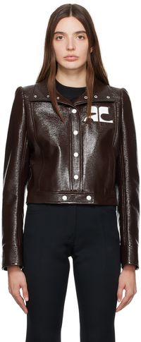 Courrèges Brown Reedition Jacket