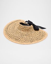 Margot Straw Sun Visor