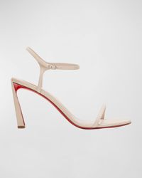 Condora Ankle-Strap Red Sole Sandals