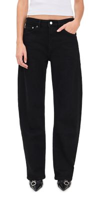 EB Denim Alida Loose Bowed Jeans Noir 27