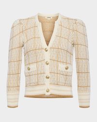 Jenni Knit Three-Quarter Sleeve Cardigan