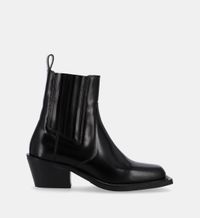 Alohas - Bottines western en cuir - Taille 41 - Noir