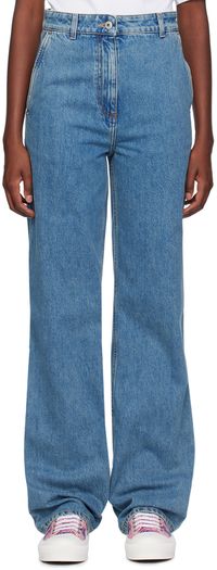 Burberry Jean décontracté bleu
