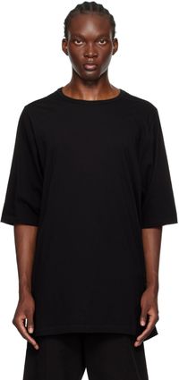 Rick Owens Black Porterville Jumbo T-Shirt