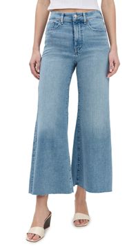 Madewell Flared Wide Leg Jeans Corley Wash 25
