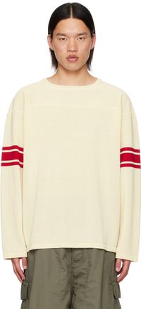 nanamica Off-White Midshipman Sweater