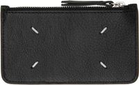 Maison Margiela Black Four Stitches Card Holder