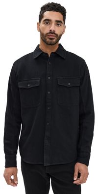 rag & bone Denim Engineered Jack Shirt Black M
