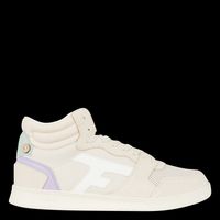 Faguo - Baskets montantes en cuir mélangé - Taille 40 - Beige