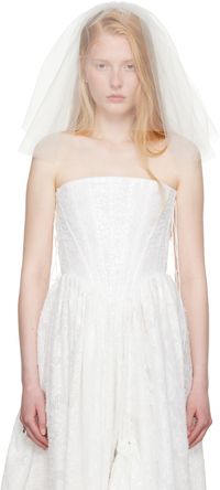 Wed SSENSE Bridal Capsule Mini Classic Veil