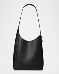 Romy Small Pebbled Leather Hobo Bag