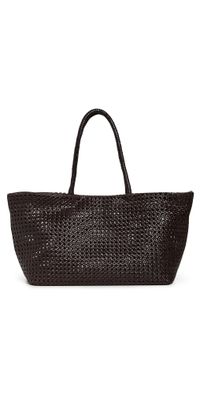 Madewell Long Cane Tote Dark Carob One Size