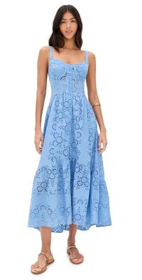 ASTR the Label Yamila Dress Blue XS