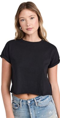 Free People The Perfect Tee Black XS