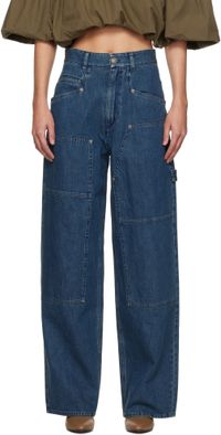 Isabel Marant Etoile Blue Ophra Jeans