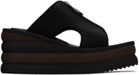 Stella McCartney Black Scuba Slides