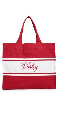 Varley Foeburn Market Tote Bag Haute Red/White One Size