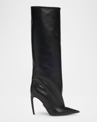 Devotion Leather Knee-High Boots