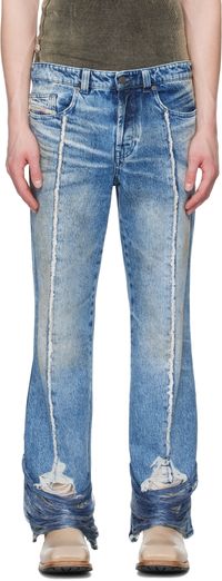 Diesel Blue Bootcut 1998 D-Buck Ocmbm Jeans