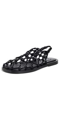 Jil Sander Sling Back Flats Black 37