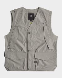 Men's Multi-Pocket Utility Vest