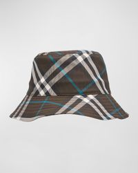 Men's Nylon EKD Check Bucket Hat