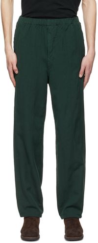 UNDERCOVER Green Polyester Trousers