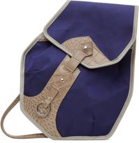 Kiko Kostadinov Blue & Brown Solva Bag