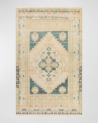 Anadolu Teal Hand-Knotted Rug, 8' x 10'