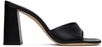 Staud Sandales à talon bottier Sloane noires