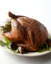 Herb-Roasted Turkey, For 10-12 People