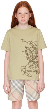 Burberry Kids Khaki EKD T-Shirt