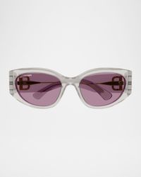 Round Acetate Sunglasses