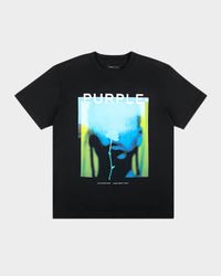 Men's Heavyweight Flower Graphic T-Shirt