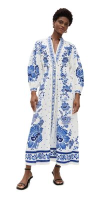 FARM Rio Exclusive Dress Forest Soul Off-White XS