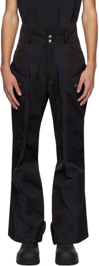 FFFPOSTALSERVICE Pantalon cargo Scarab noir