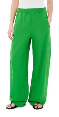 Tibi Sweatshirt Winslow Pull On Pants Green M