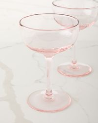 Puro Cocktail Coupe Glasses, Set of 2