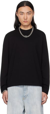Off-White Black Vibe Arrow Skate Long Sleeve T-shirt