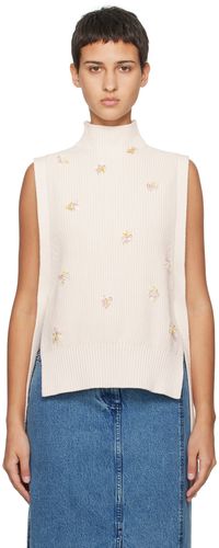 3.1 Phillip Lim Off-White Sleeveless Turtleneck