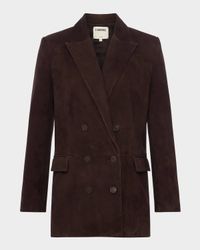 Aimee Relaxed Double-Breasted Blazer