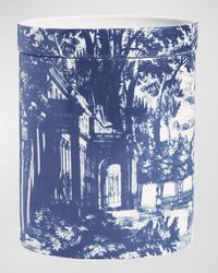 Scented Candle Large Blue & White/ Giardino Settecentesco