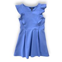 Polo Ralph Lauren - Seconde Main - Robe enfant bleu - 6 ans - Taille 6A - Bleu