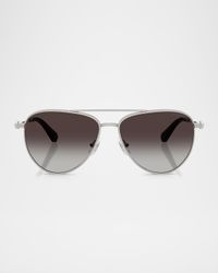 SK7031 Aviator Metal Sunglasses