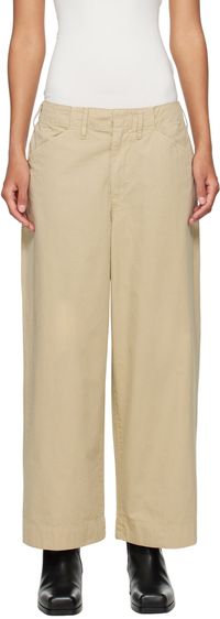 rag & bone Pantalon Banks beige