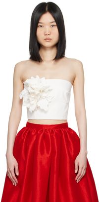Kika Vargas SSENSE Exclusive Off-White Tank Top