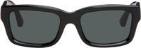 Burberry Black Rectangular Sunglasses