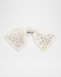 Paloma Jeweled Bow Barrette