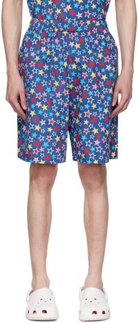 CHLOé NARDIN Blue Printed Shorts