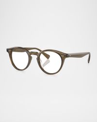 Round Acetate Optical Glasses
